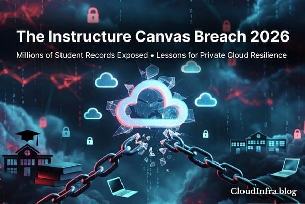 The Instructure (Canvas) Breach of 2026: A Wake-Up Call for Cloud Dependency in Education and the Case for Private Cloud Fallback Strategies